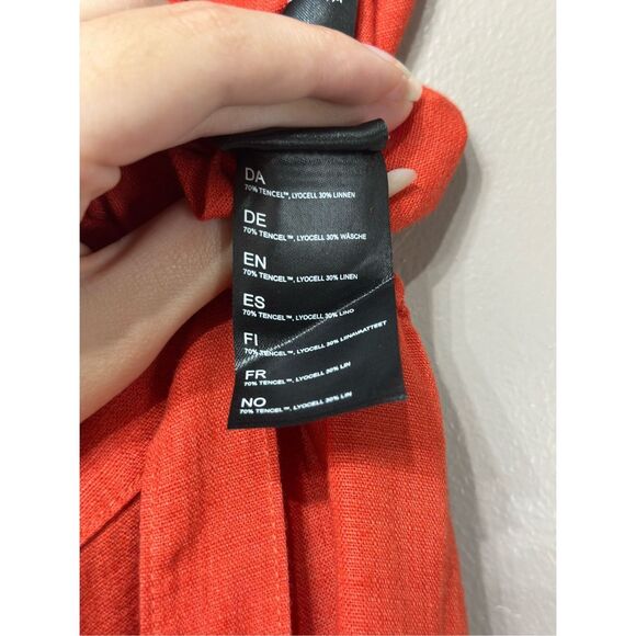 NWOT Kühl Fresco Linen Blend Jumpsuit Romper One Piece Women's Small - Picture 7 of 15